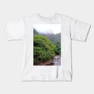 Iao Valley State Park Study 3 Kids T-Shirt